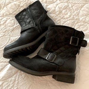 Steve Madden motorcycle boot